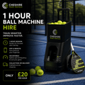 1 Hour Ball Machine Hire - Cheshire Padel Rentals